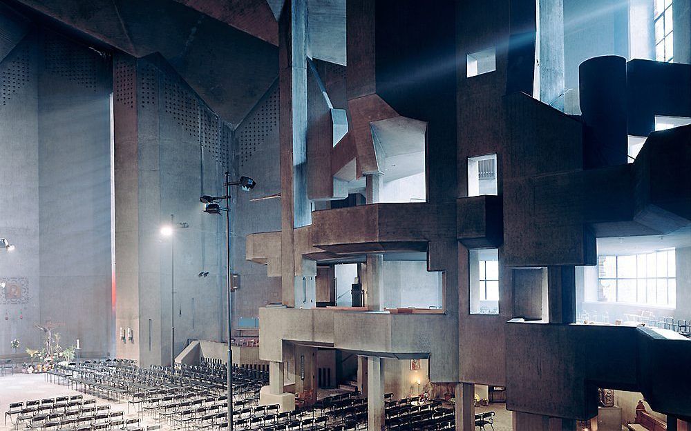 De Mariendom in de Duitse stad Neviges. beeld Christoph Morlinghaus