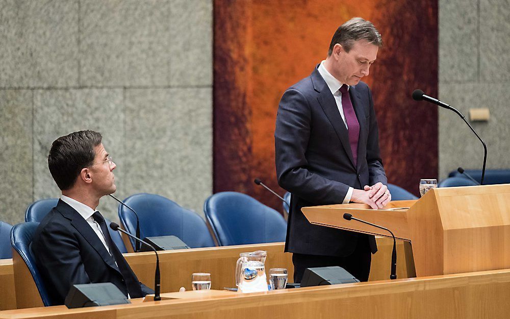 Rutte en Zijlstra, beeld ANP, Martijn Beekman.