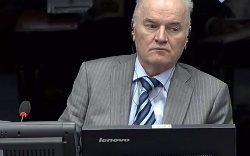 Ratko Mladic. beeld EPA