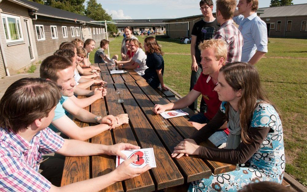 In het Zeeuwse Bruinisse is de zomerconferentie van de christelijke studentenvereniging CSFR gaande. Foto Wim van Vossen