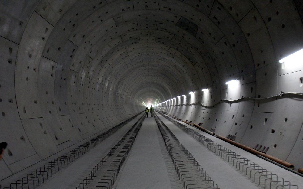 Aanleg metro. Foto EPA