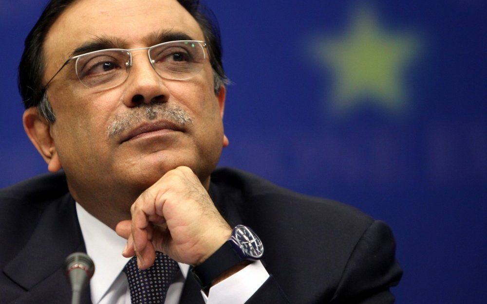 President Asif Ali Zardari. Foto EPA