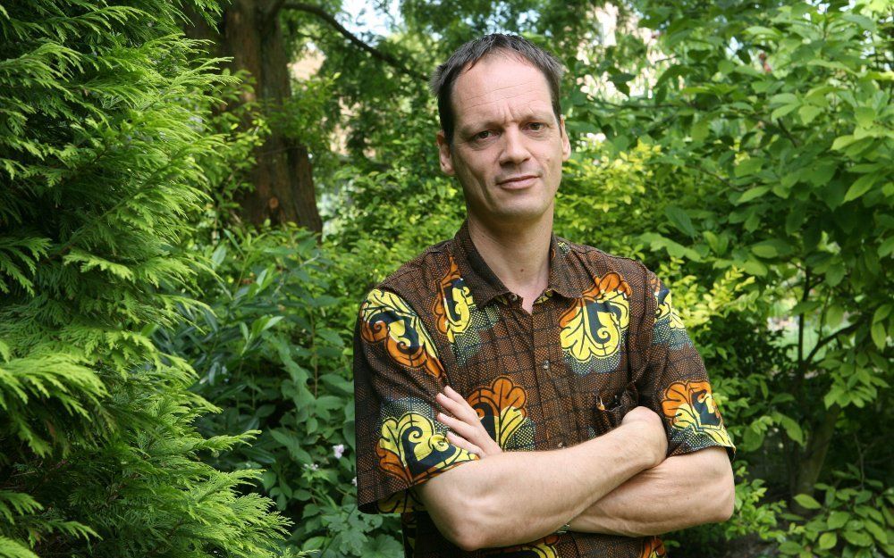 Evangelist Jan Walhout is na elf jaar als evangelist gewerkt te hebben in het West-Afrikaanse Guinee definitief terug in Nederland. Foto RD, Anton Dommerholt