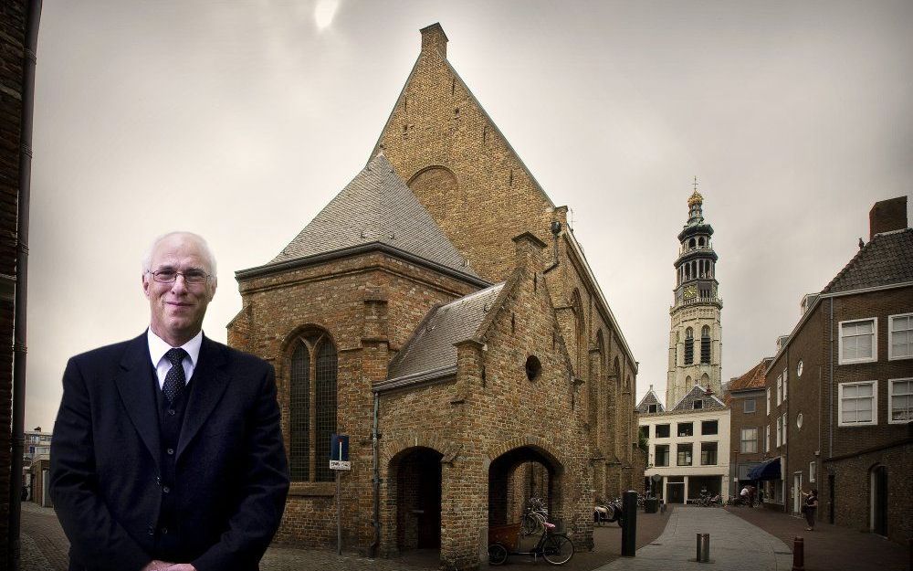 Ds. H. van der Ham merkt de laatste jaren een nieuwe belangstelling voor het werk van prof. G. Wisse. Foto RD, Henk Visscher