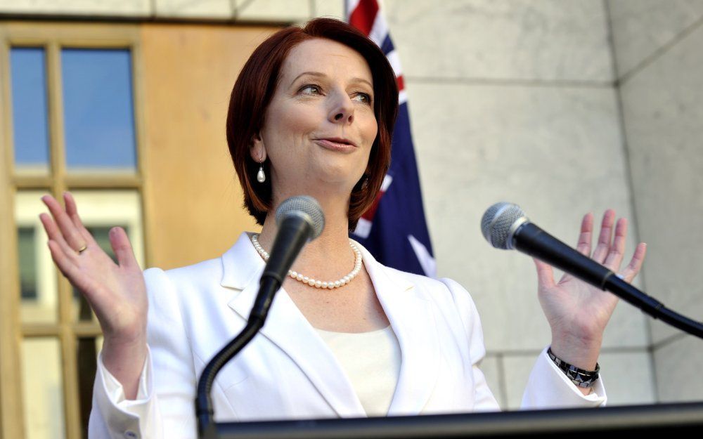 Gillard. Foto EPA