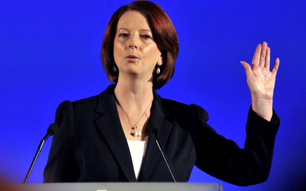 Premier Julia Gillard. Foto EPA