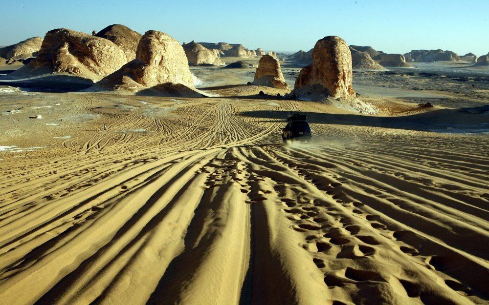 Woestijn in Egypte. Foto EPA