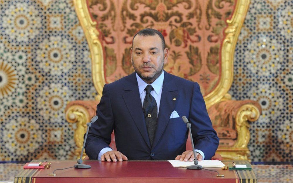 Koning Mohammed VI. Foto EPA