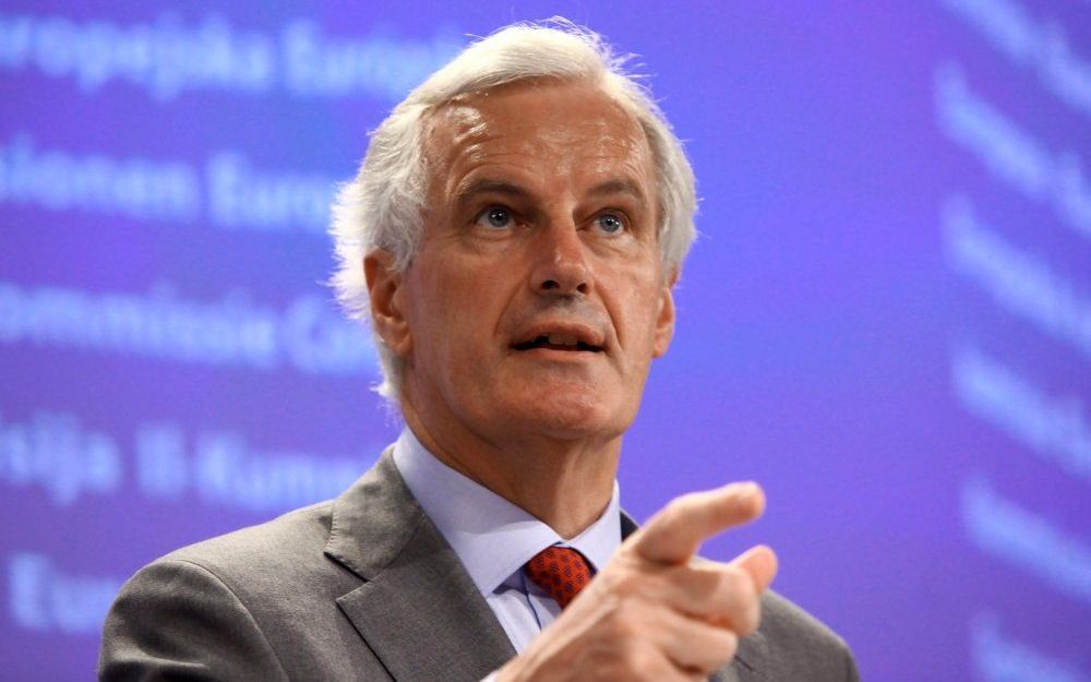 EU-commissaris Michel Barnier. Foto EPA