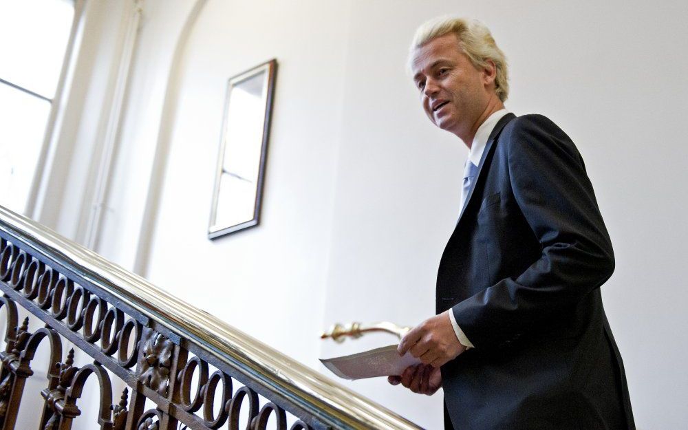 Wilders van de PVV. Foto ANP