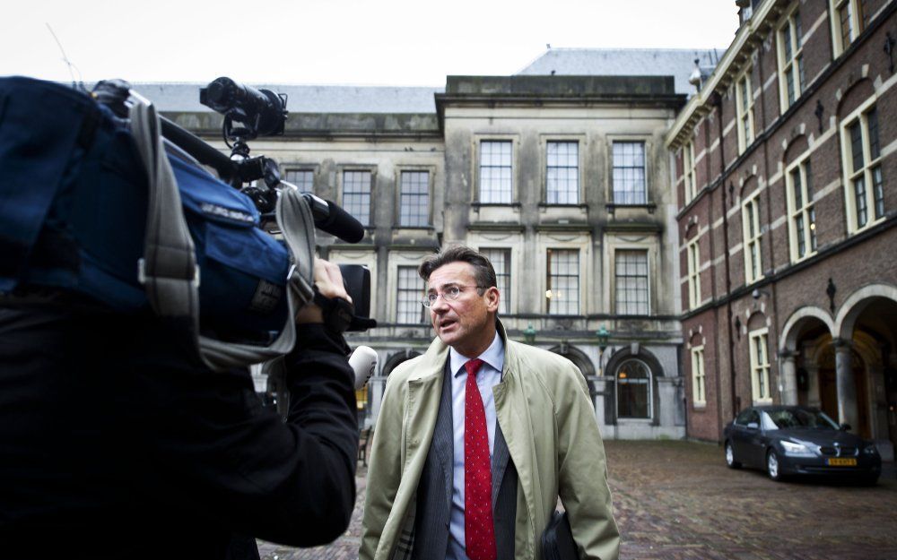 Het cadeau van Rutte voor Verhagen is de intentie om hier een succes van te maken. Foto ANP