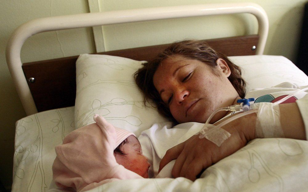 Moeder Elizabeth Segovia en dochter Esperanza. Foto EPA