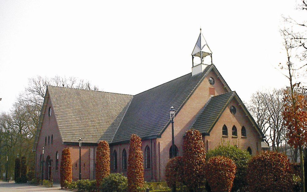 De kerk van de gereformeerde gemeente in Nederland van De Beek-Uddel.