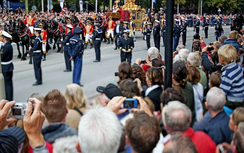 Prinsjesdag 2010. Foto ANP