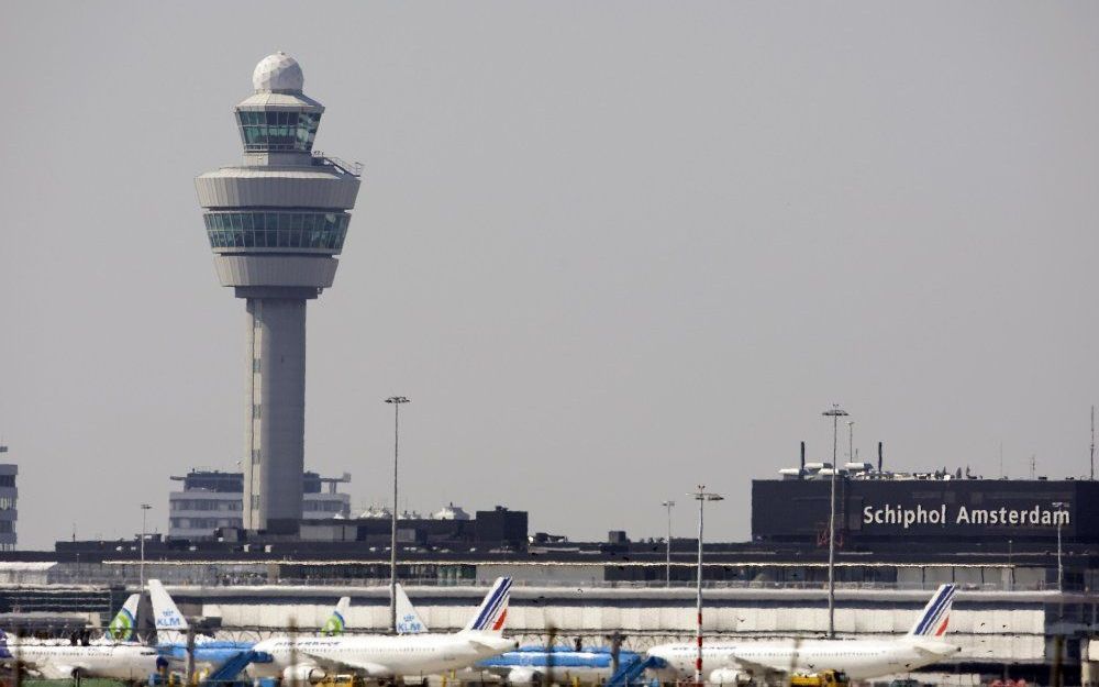 Verkeerstoren Schiphol. Foto ANP