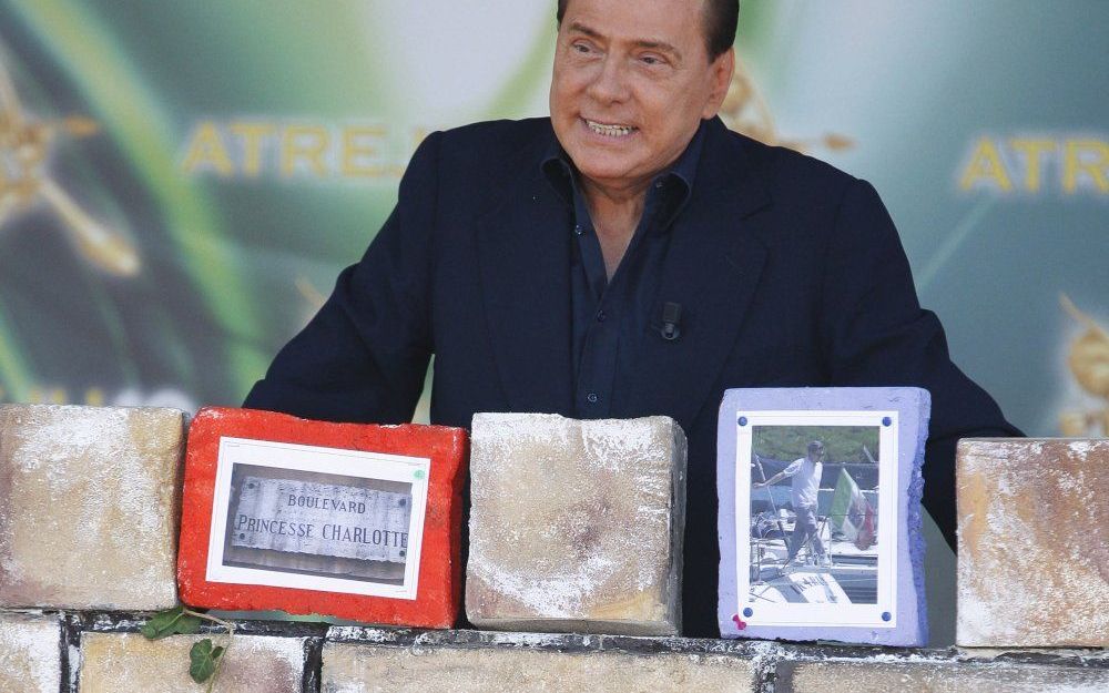 De Italiaanse premier Berlusconi. Foto EPA