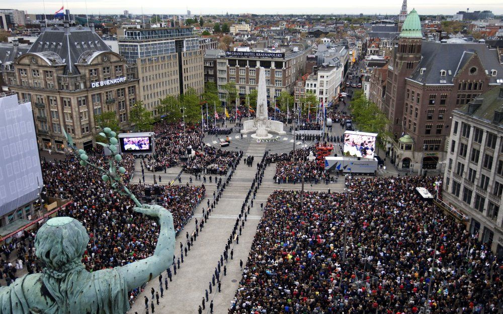 Kraakbeweging wil Damslaapactie. Foto ANP