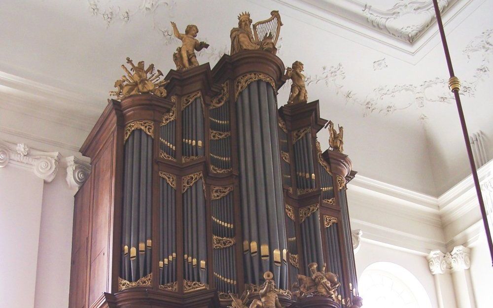 Het Bätzorgel in de lutherse kerk in Den Haag. Foto hetbatzorgel.com