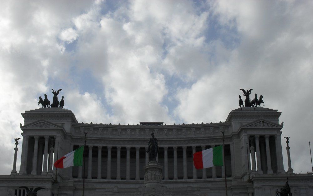 Monument voor Victor Emanuele II in Rome. Foto RD