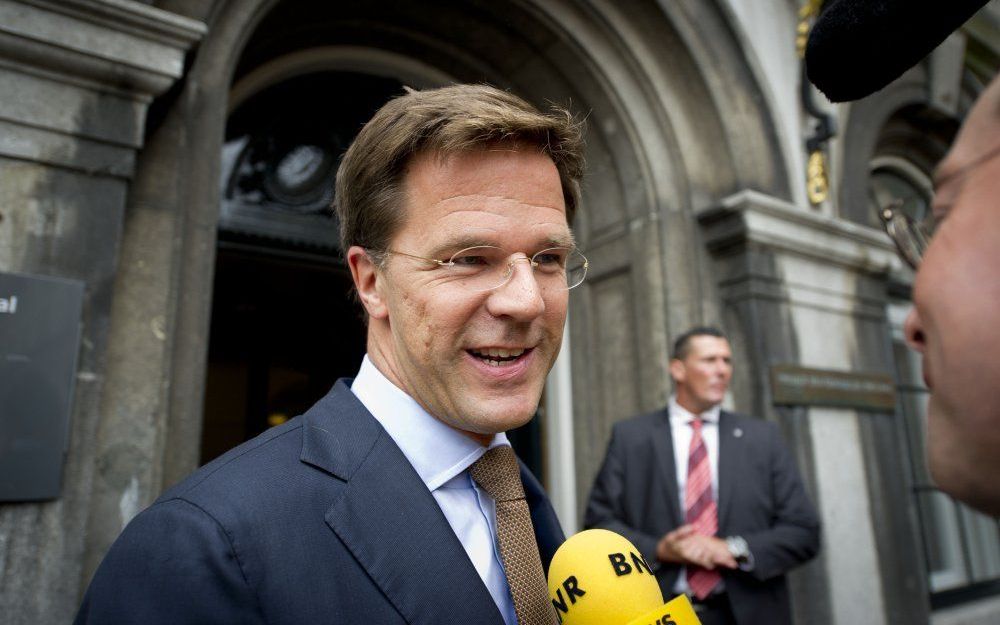 VVD-leider Rutte. Foto ANP