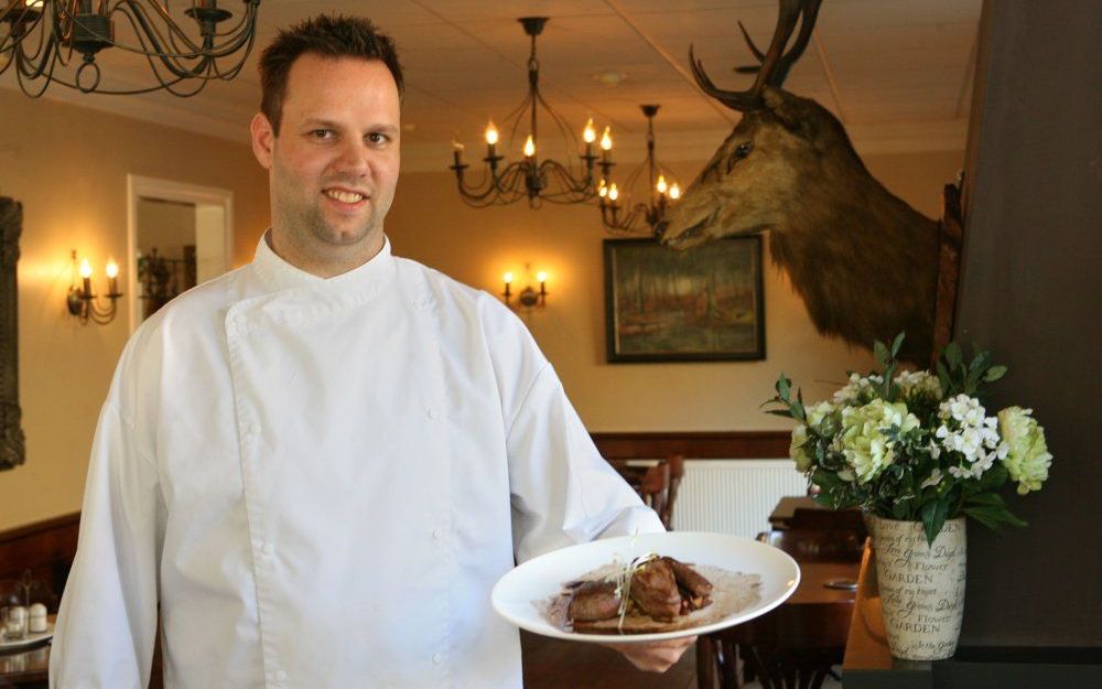 Chef-kok Gerben Berkhoff. Foto RD, Anton Dommerholt