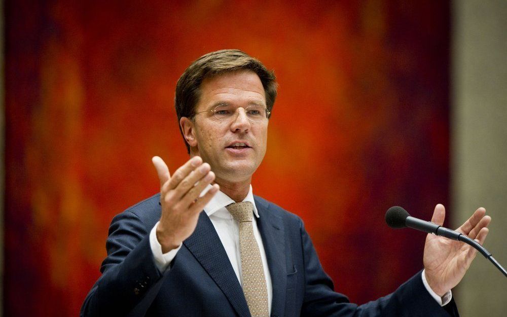 Rutte. Foto ANP