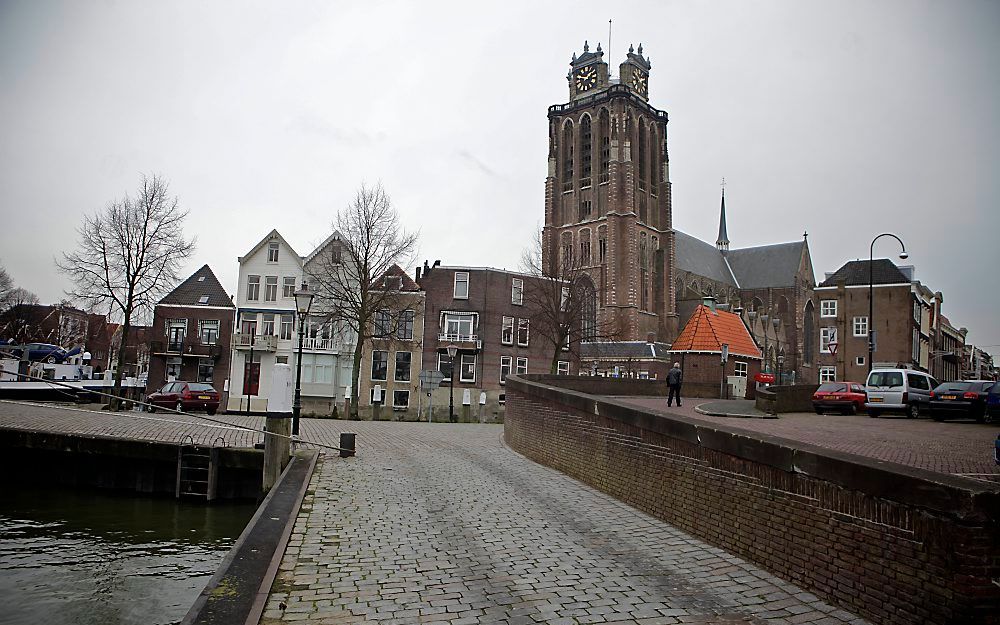 De Grote Kerk van Dordrecht. Op 10 en 11 december wordt in Dordt een interkerkelijke nationale synode gehouden. Foto Sjaak Verboom