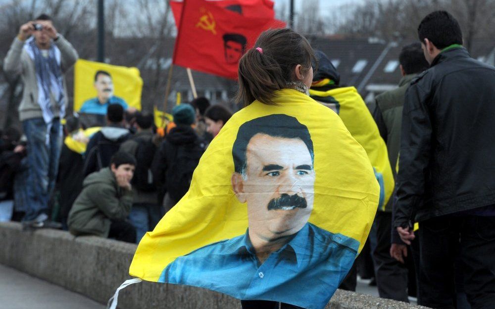 Öcalan kreeg in 2002 levenslang, nadat hij in 1999 ter dood was veroordeeld. Foto EPA