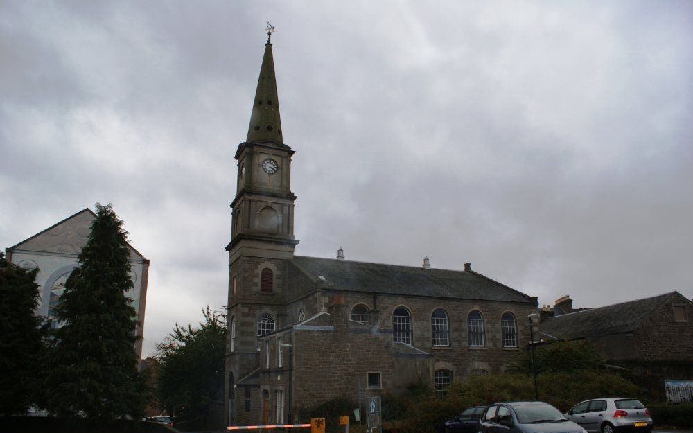 DUNDEE – De St. Peter’s Church in Dundee is in de jaren tachtig grondig gerestaureerd en sedertdien in gebruik bij de Free Church of Scotland. Foto RD