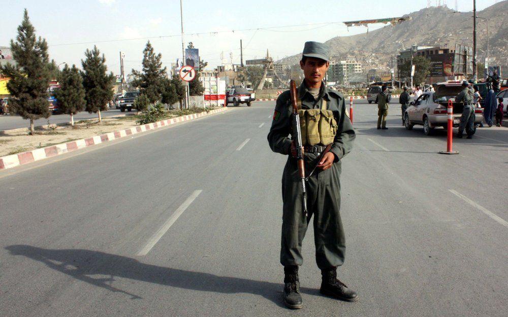 Politie in Afghanistan. Foto EPA