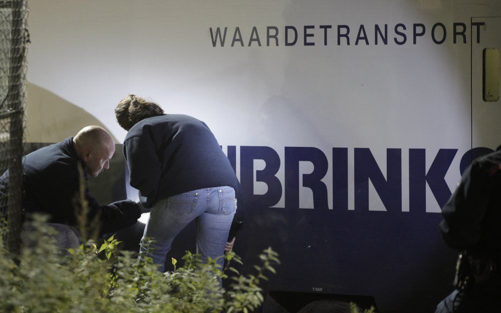 Staking bij waardetransporteur Brink zorgt voor lege geldautomaten. Foto ANP