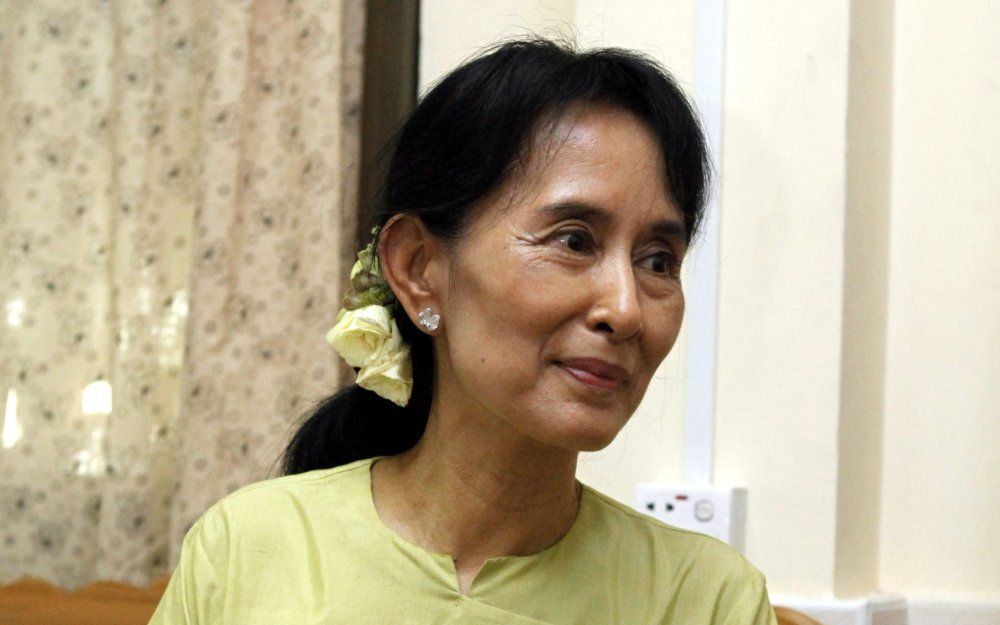 De ambassade van Myanmar heeft de zoon van Suu Kyi een visum verstrekt. Foto EPA