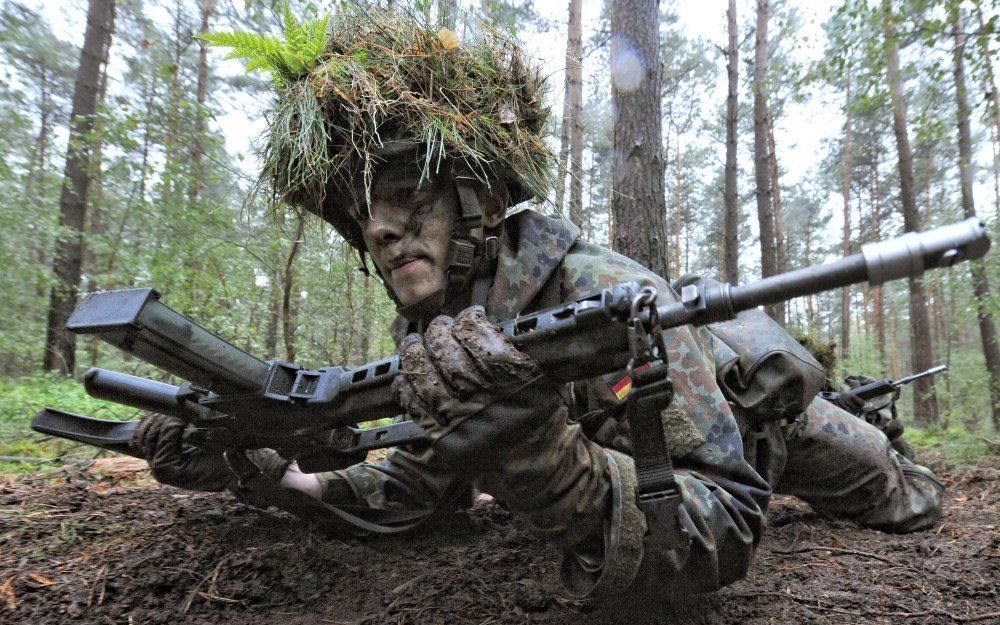 De dienstplicht in Duitsland wordt per 1 juli 2011 afgeschaft. Foto EPA