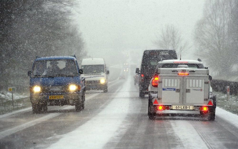 Donderdag is het geen moment filevrij. Foto ANP