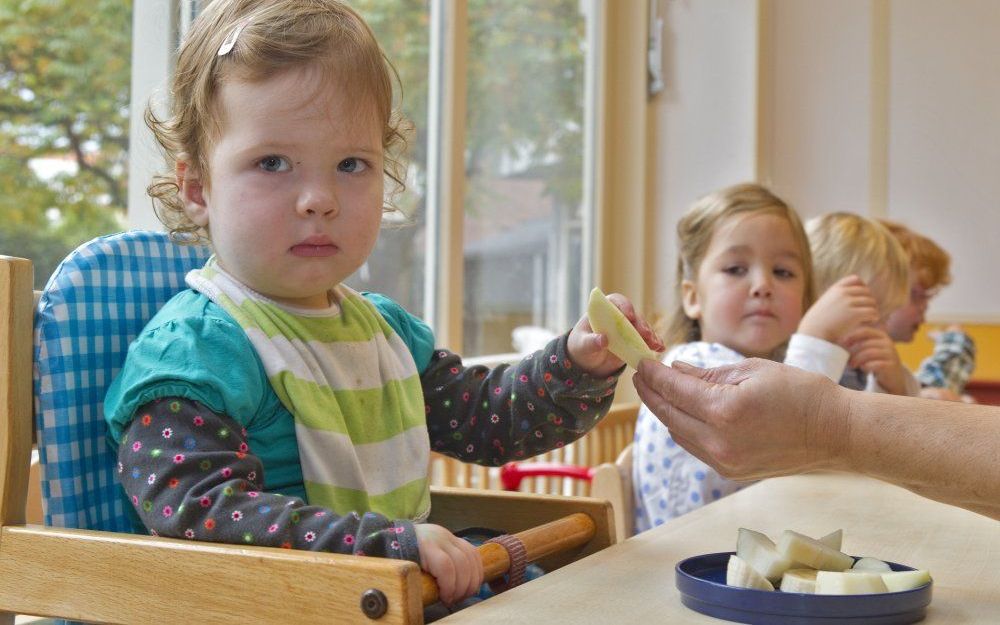 Kinderdagverblijf beschermt niet tegen astma. Foto ANP