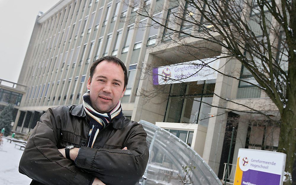 Dr. Gerrit Brand, docent aan de Universiteit van Stellenbosch (Zuid-Afrika). Foto RD, Anton Dommerholt