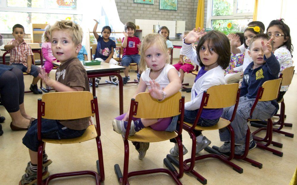 Vooroordelen van leerkrachten over allochtone leerlingen en kinderen met leerproblemen hebben een negatief effect op hun schoolprestaties. Foto ANP