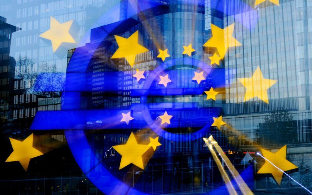 De Europese Centrale Bank (ECB) trekt meer kapitaal aan van de landen uit de eurozone. In totaal wordt het kapitaal van de bank met 5 miljard euro verhoogd tot 10,76 miljard euro. Foto ANP