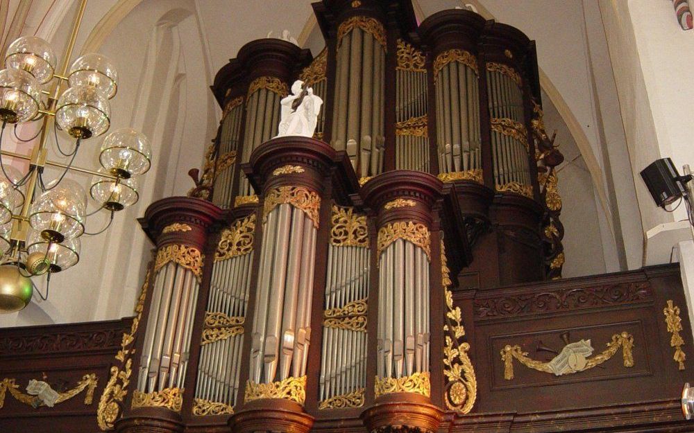 Het Quellhorstorgel van de Bethlehemse Kerk te Zwolle. Foto Dick Sanderman