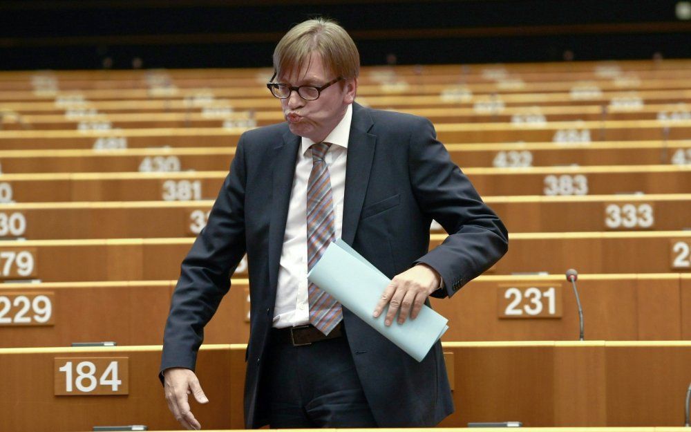 Verhofstadt. Foto EPA