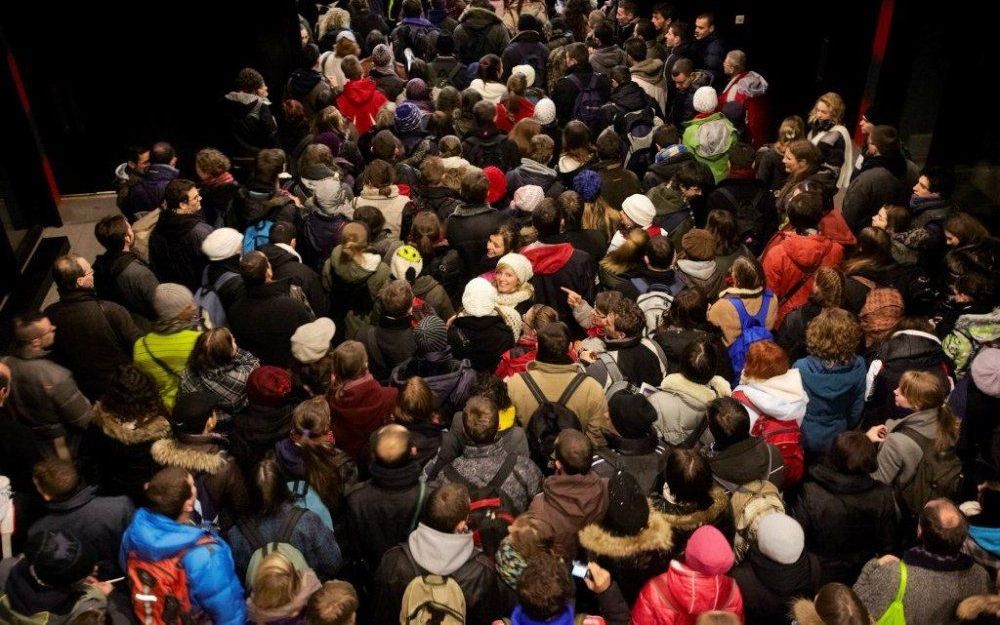 Taizébijeenkomst in Rotterdam. Foto Jaco Klamer