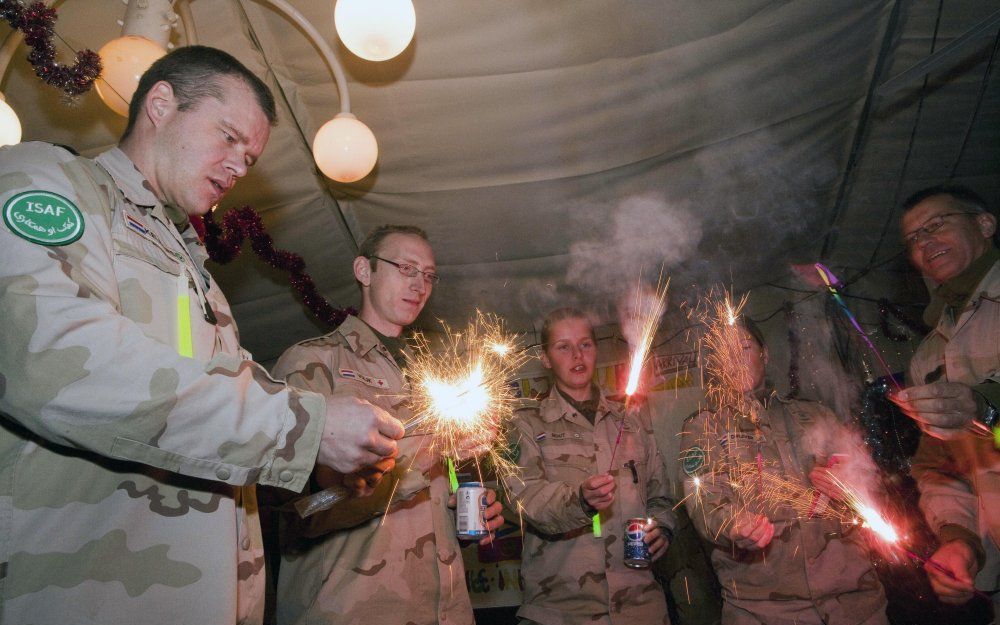 In de hele wereld is het nieuwe jaar verwelkomd met feesten en vuurwerk. Foto ANP