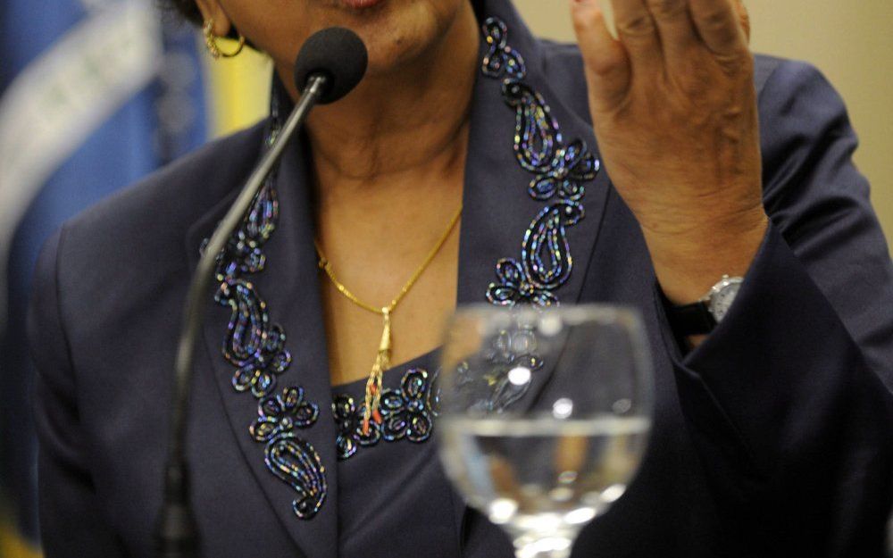 Hoge Commissaris voor de Mensenrechten van de VN, Navi Pillay.  Foto EPA