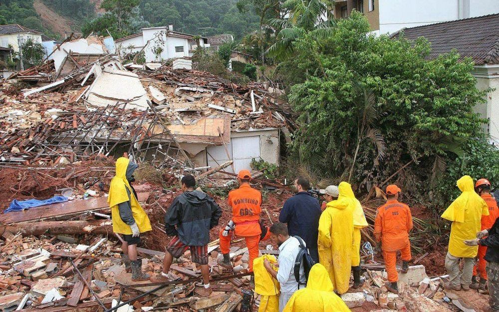 Nueva Friburgo, Rio de Janeiro. Foto EPA