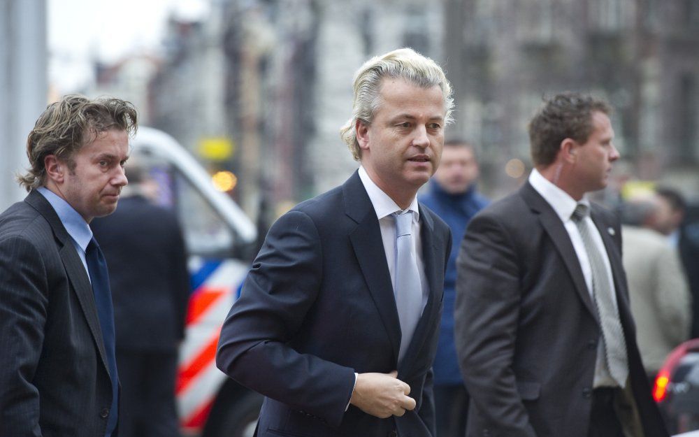 Het besluit tot een nieuwe missie naar Afghanistan vindt Wilders een cadeautje voor Cohen.  Foto ANP