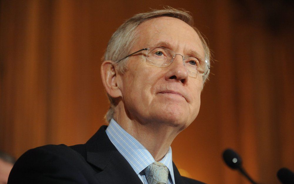 Reid noemt de Chinese president Hu Jintao een dictator.  Foto EPA