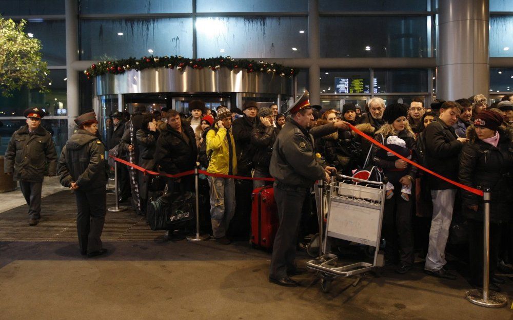 Vliegveld Domodedovo. Foto EPA