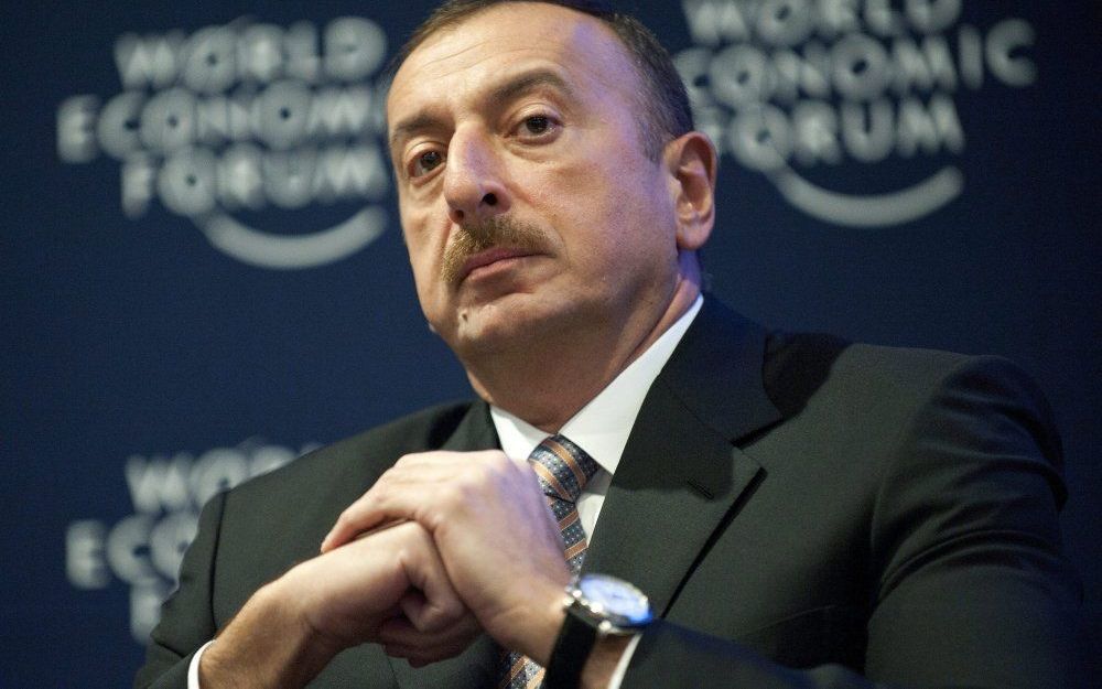 President van Azerbeidjan Aliyev. Foto EPA