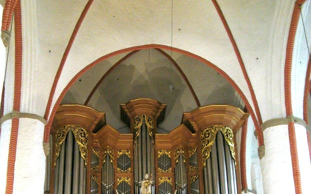 Het Arp Schnitgerorgel in de Jacobikirche in Hamburg. Foto Wikimedia