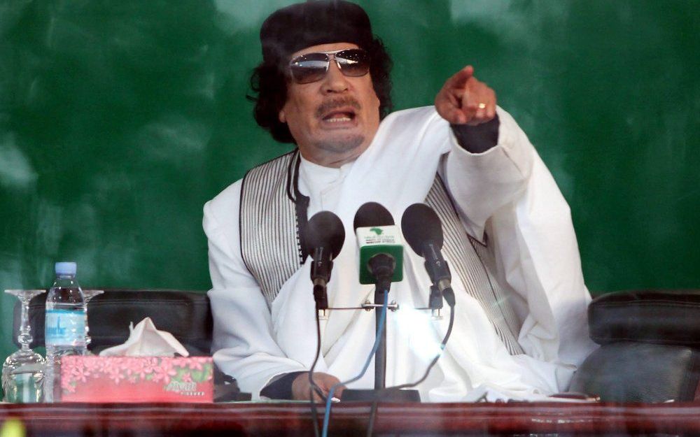 Gaddafi. Foto EPA